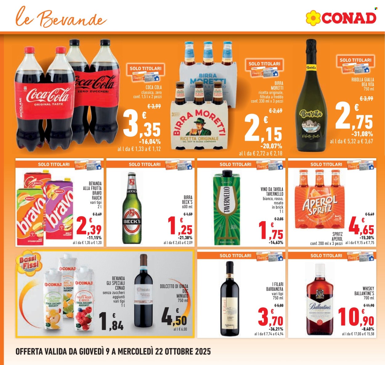 Volantino Conad - 9/10/2025 - 22/10/2025. Pagina 16