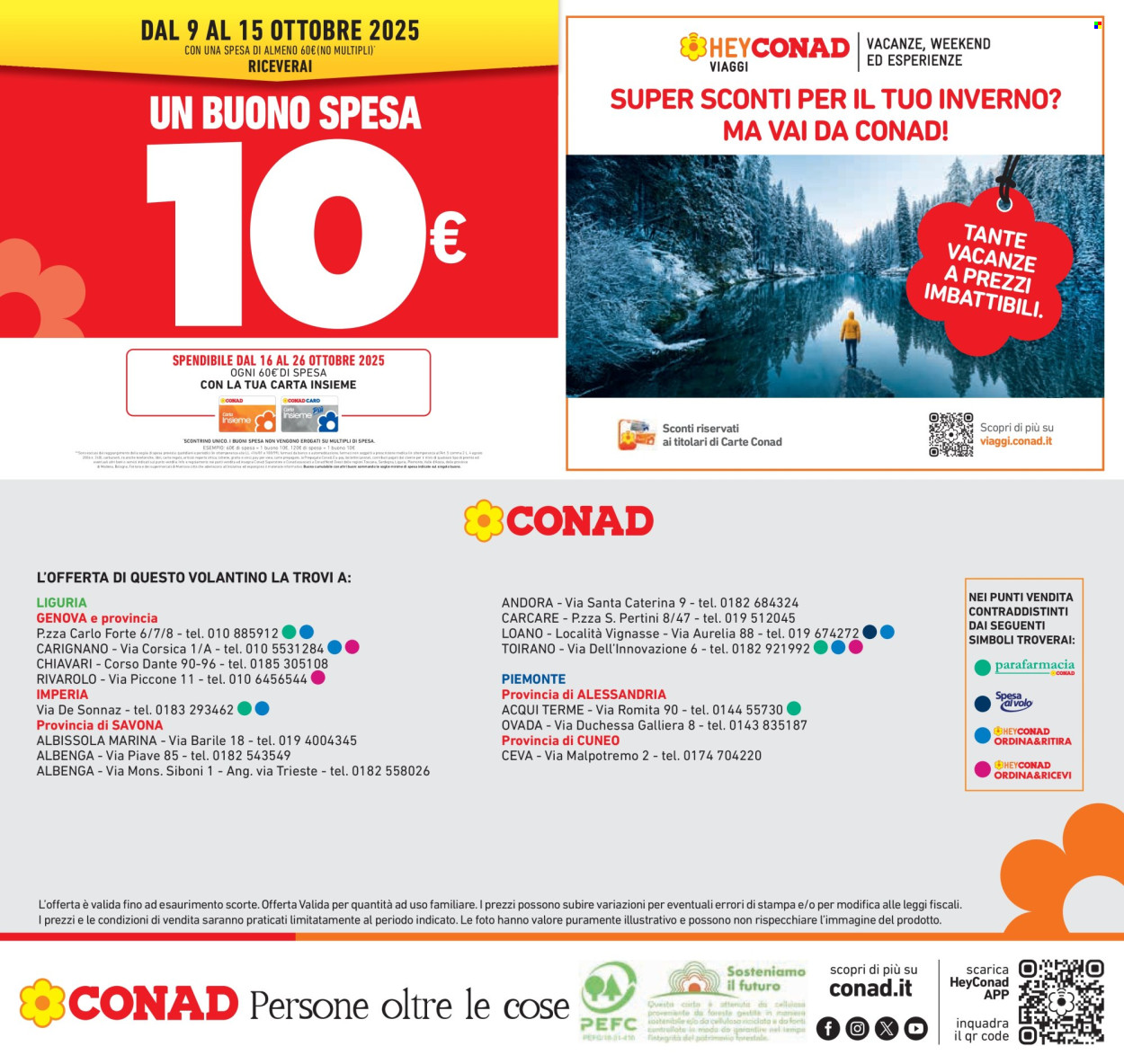 Volantino Conad - 9/10/2025 - 22/10/2025. Pagina 24