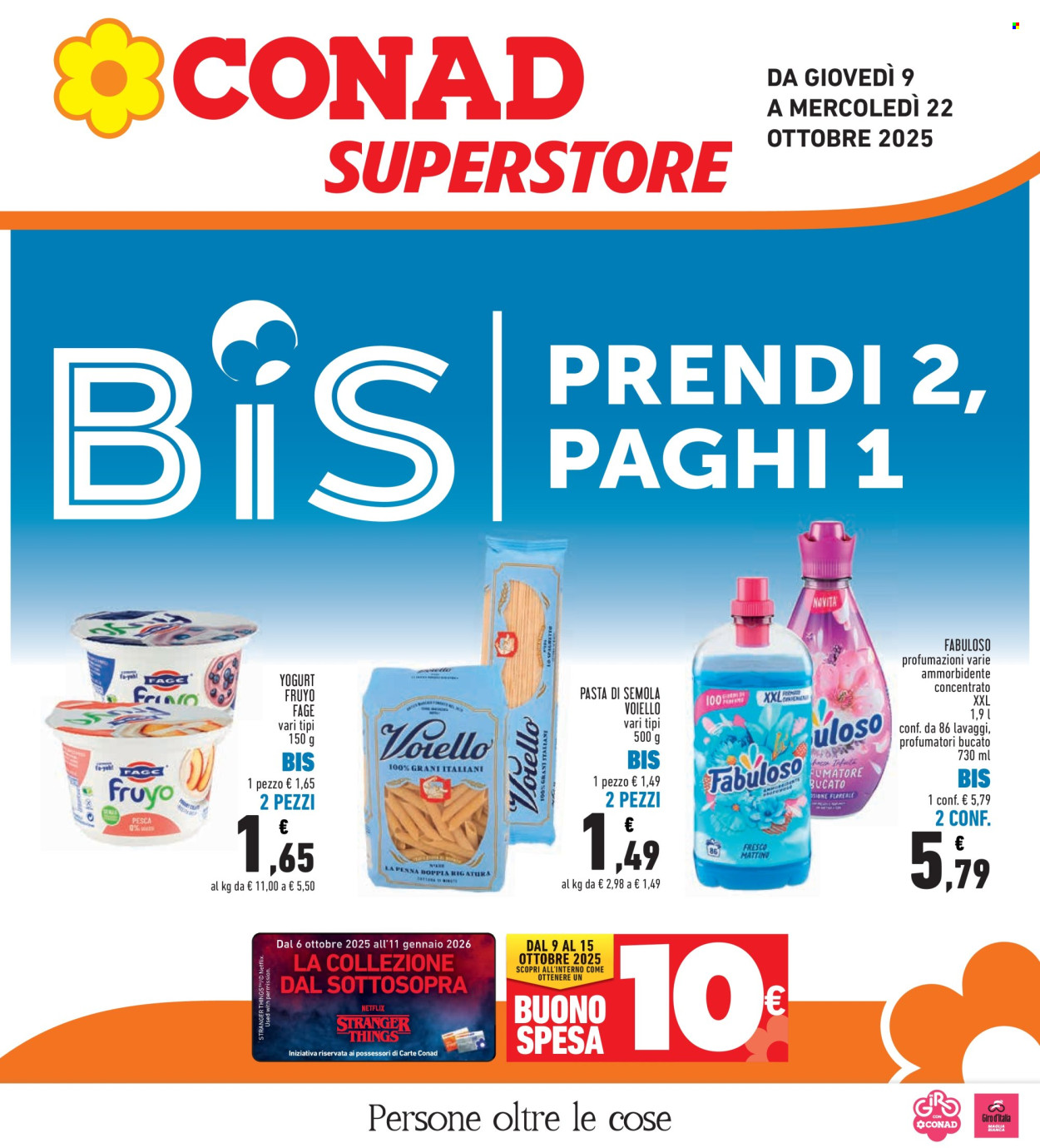 Volantino Conad Superstore - 9/10/2025 - 22/10/2025. Pagina 1