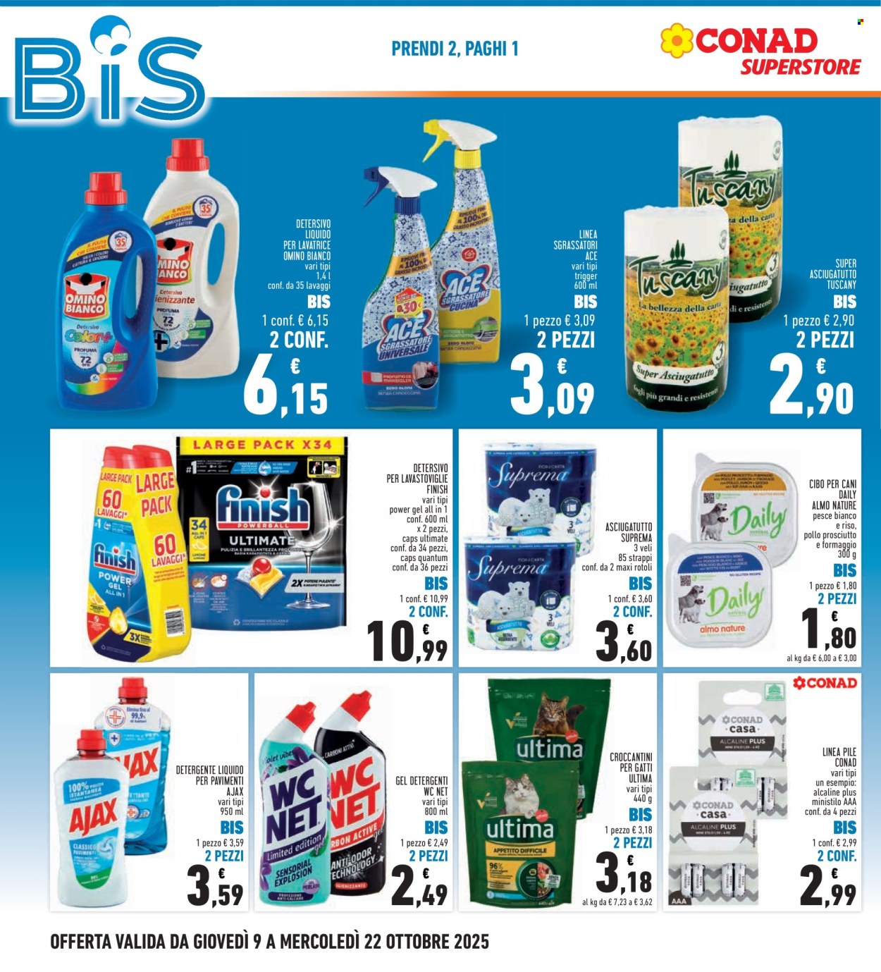 Volantino Conad Superstore - 9/10/2025 - 22/10/2025. Pagina 6