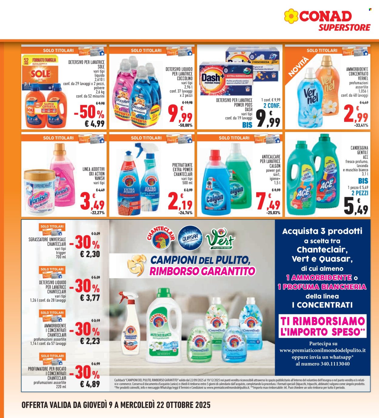 Volantino Conad Superstore - 9/10/2025 - 22/10/2025. Pagina 24