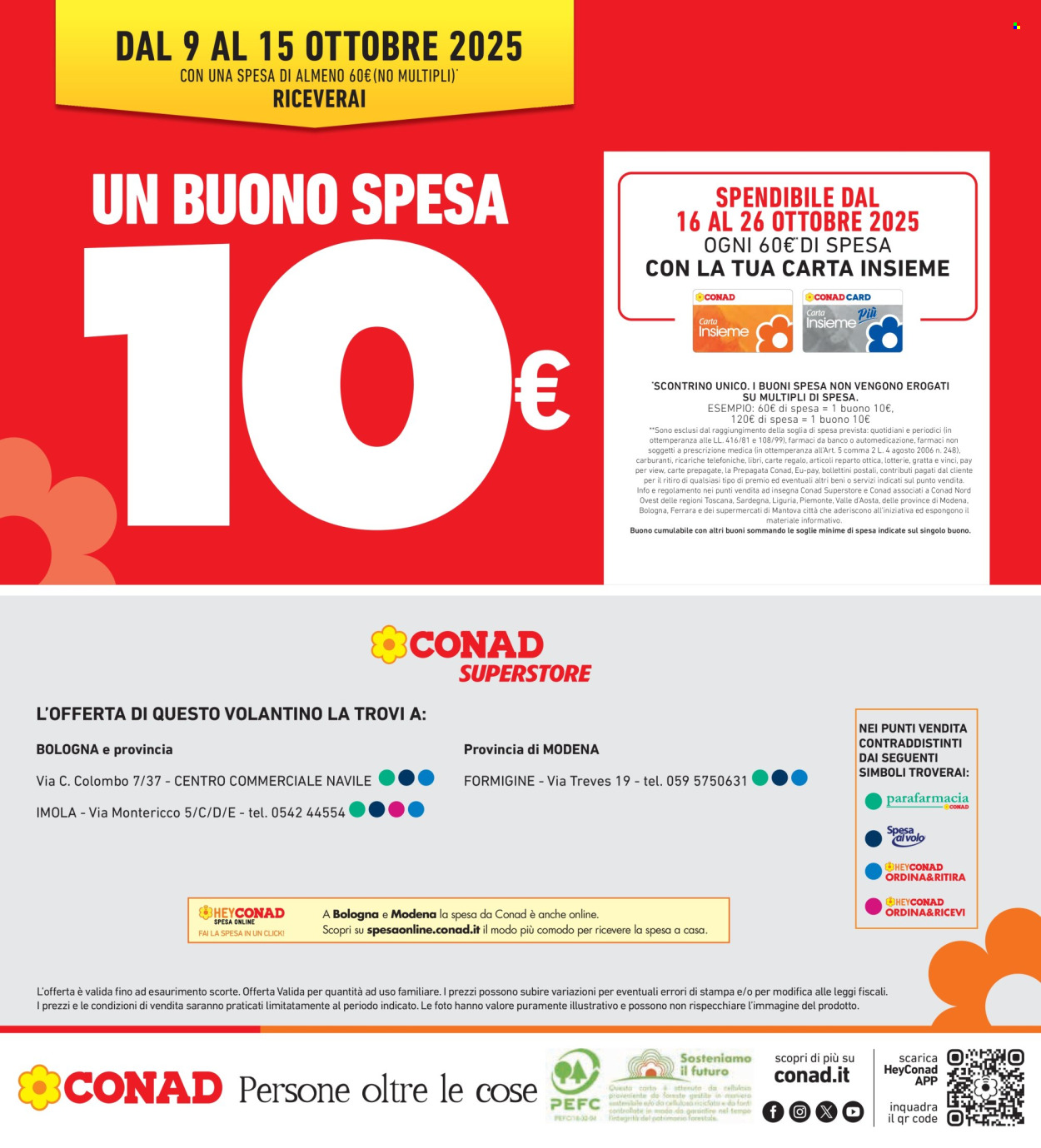 Volantino Conad Superstore - 9/10/2025 - 22/10/2025. Pagina 32