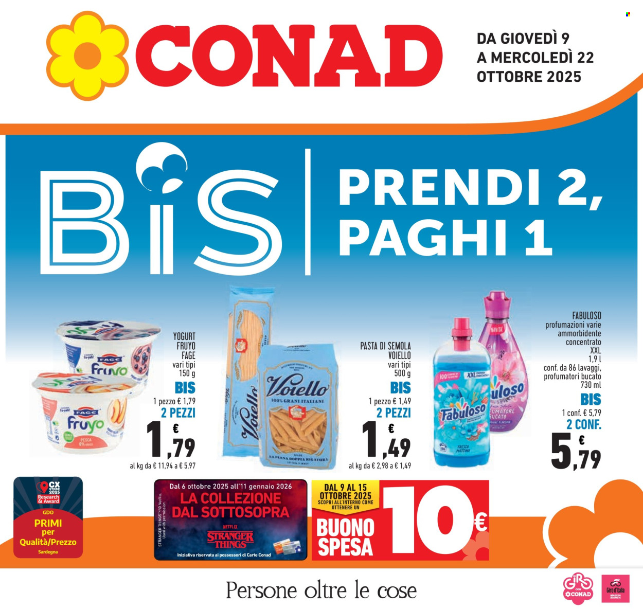 Volantino Conad - 9/10/2025 - 22/10/2025. Pagina 1