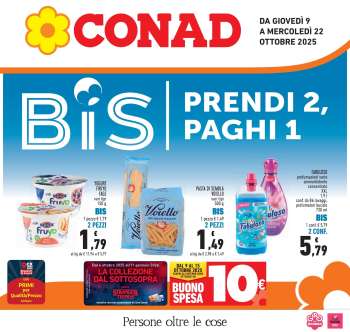 Volantino Conad - 9/10/2025 - 22/10/2025.