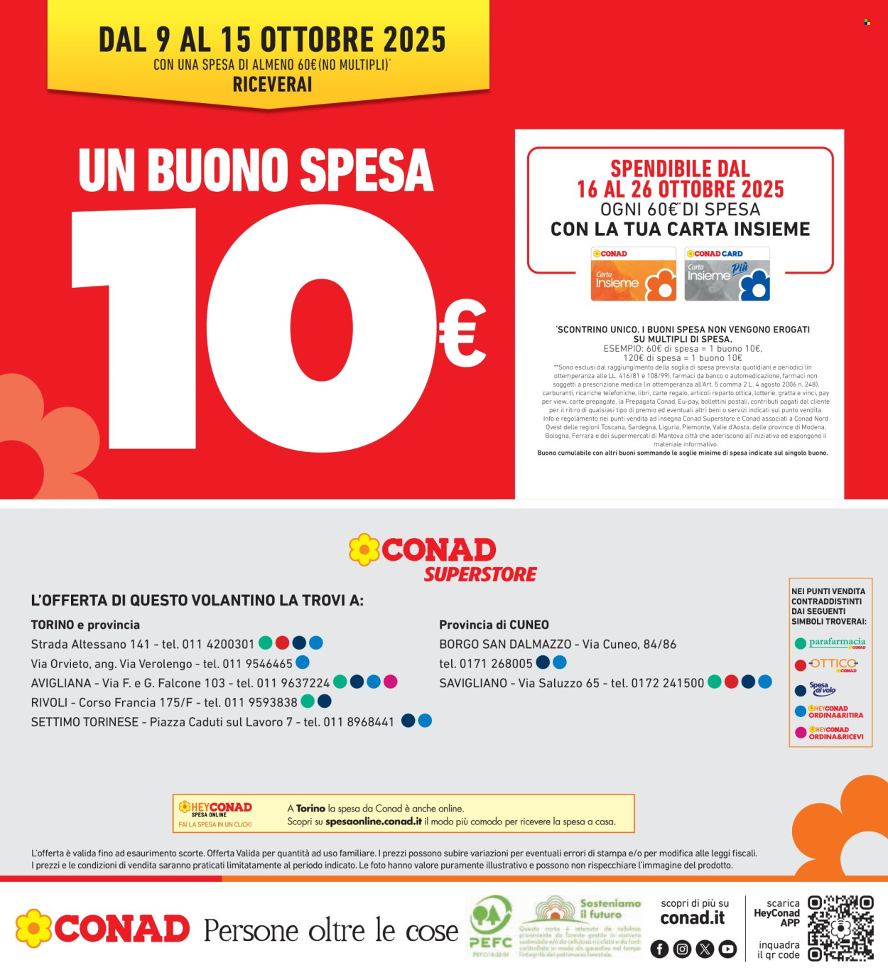 Volantino Conad - 9/10/2025 - 22/10/2025. Pagina 32