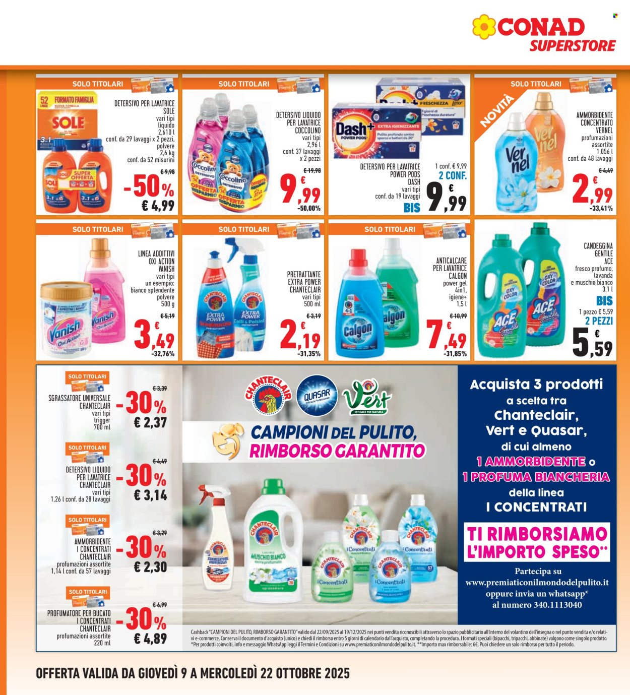 Volantino Conad Superstore - 9/10/2025 - 22/10/2025. Pagina 24