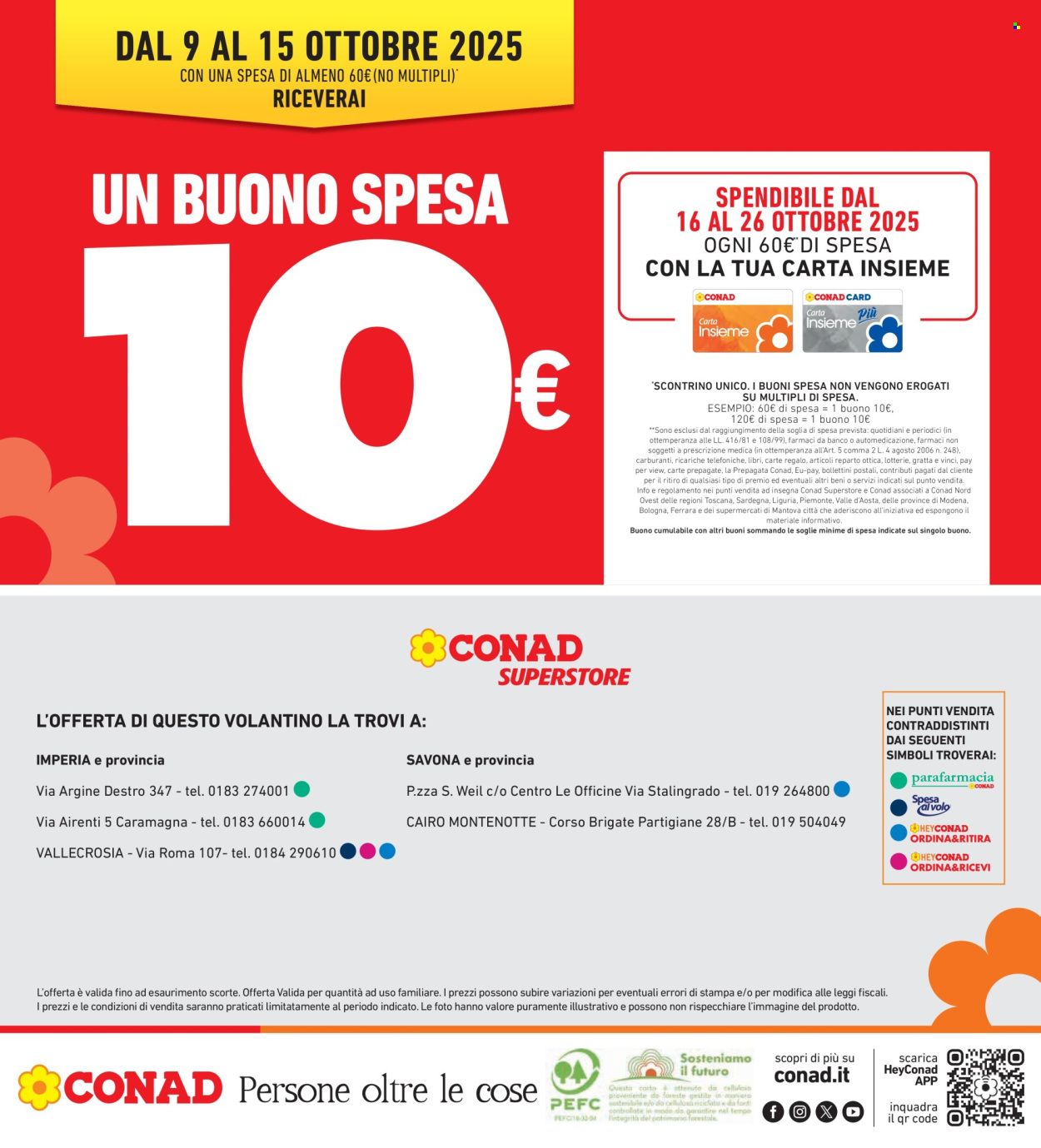 Volantino Conad Superstore - 9/10/2025 - 22/10/2025. Pagina 32