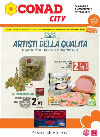 Volantino Conad City - 9/10/2025 - 22/10/2025.