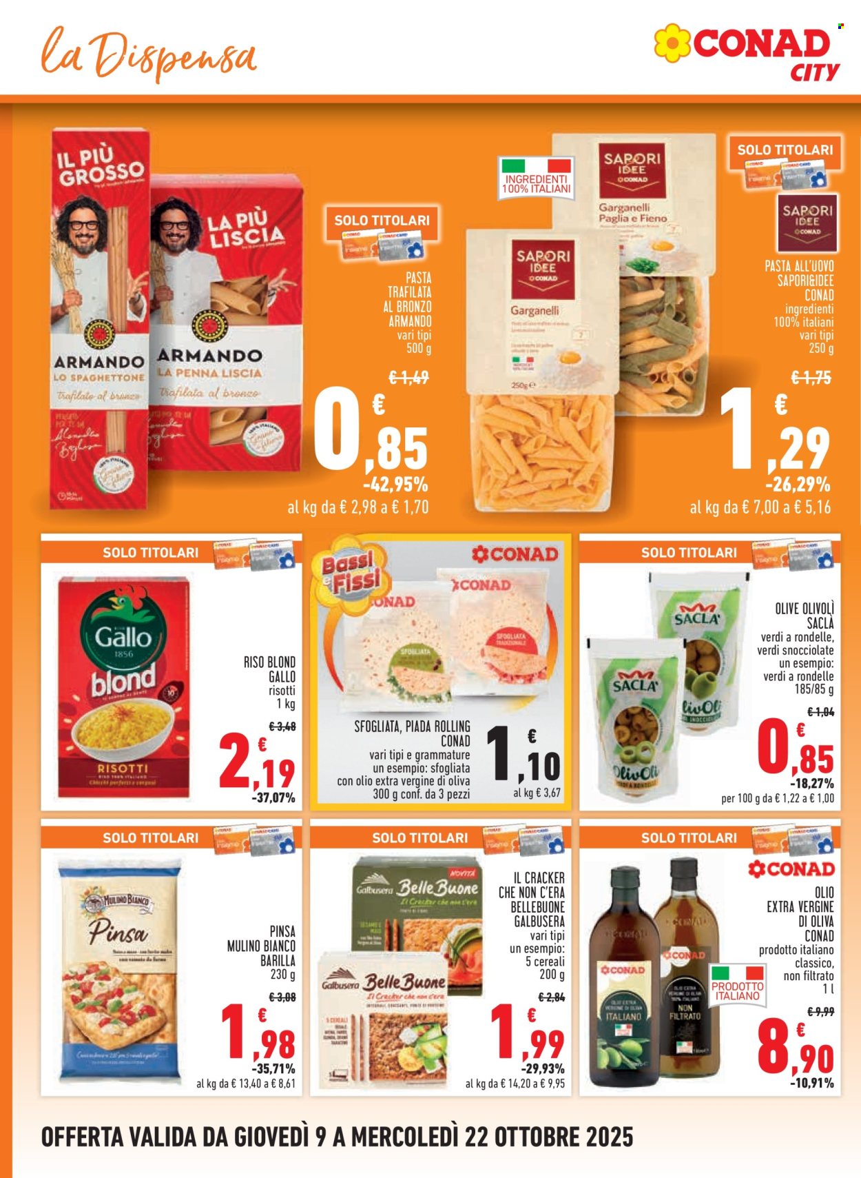 Volantino Conad - 9/10/2025 - 22/10/2025. Pagina 8
