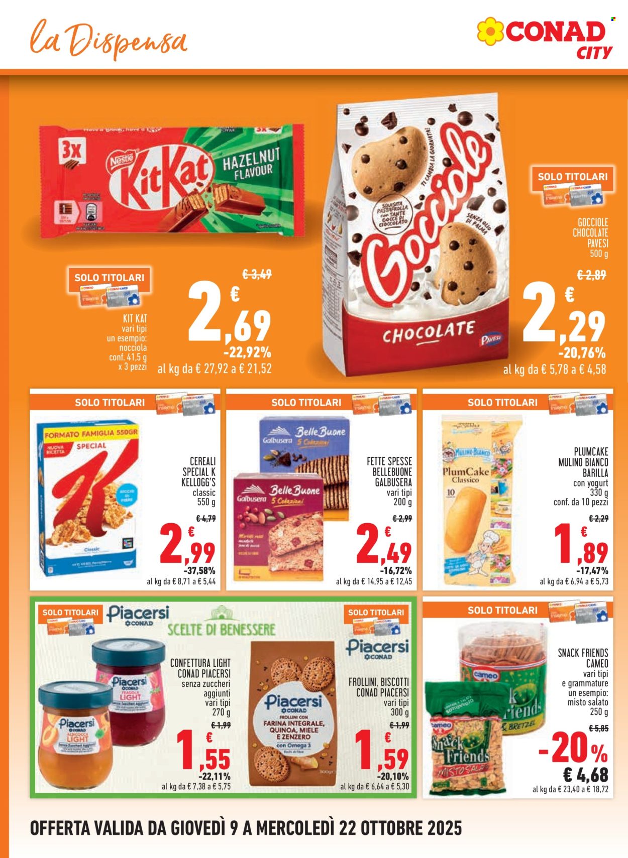 Volantino Conad - 9/10/2025 - 22/10/2025. Pagina 10