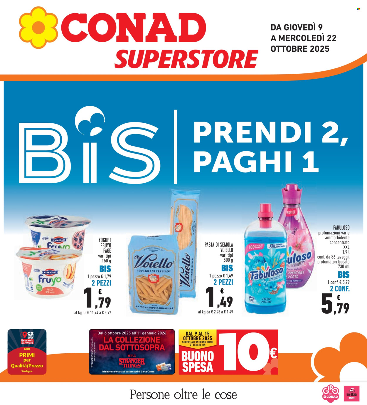 Volantino Conad - 9/10/2025 - 22/10/2025. Pagina 1