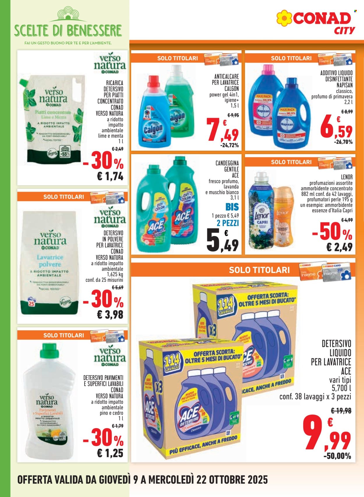 Volantino Conad - 9/10/2025 - 22/10/2025. Pagina 14