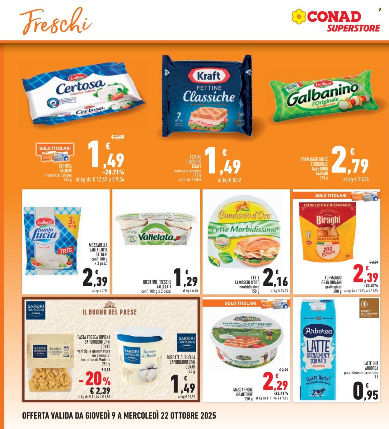 Volantino Conad - 9/10/2025 - 22/10/2025. Pagina 12