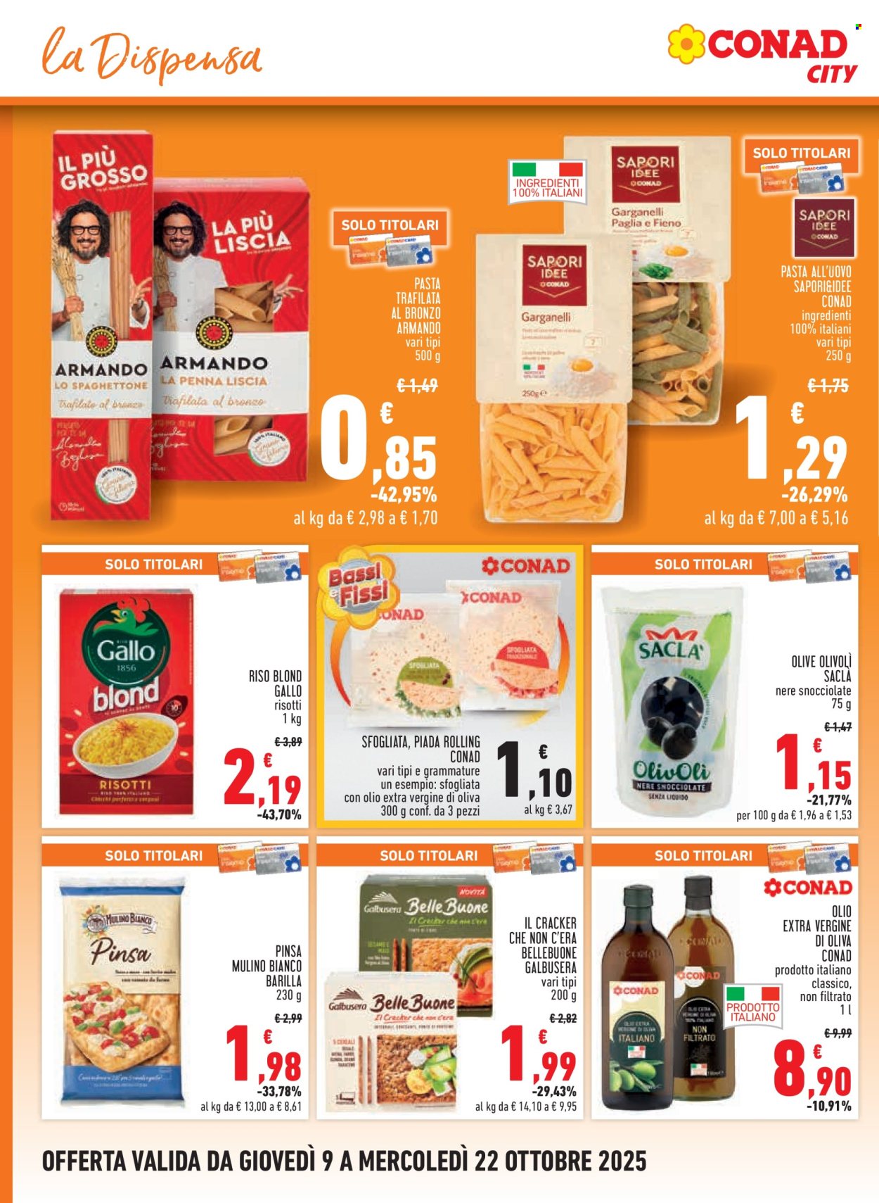 Volantino Conad - 9/10/2025 - 22/10/2025. Pagina 8