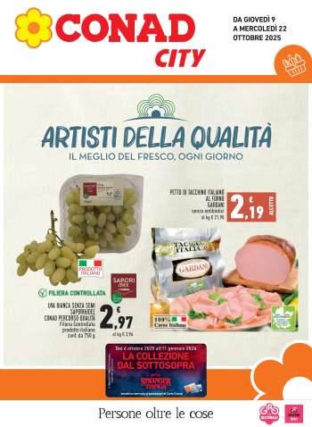 Volantino Conad - 9/10/2025 - 22/10/2025.
