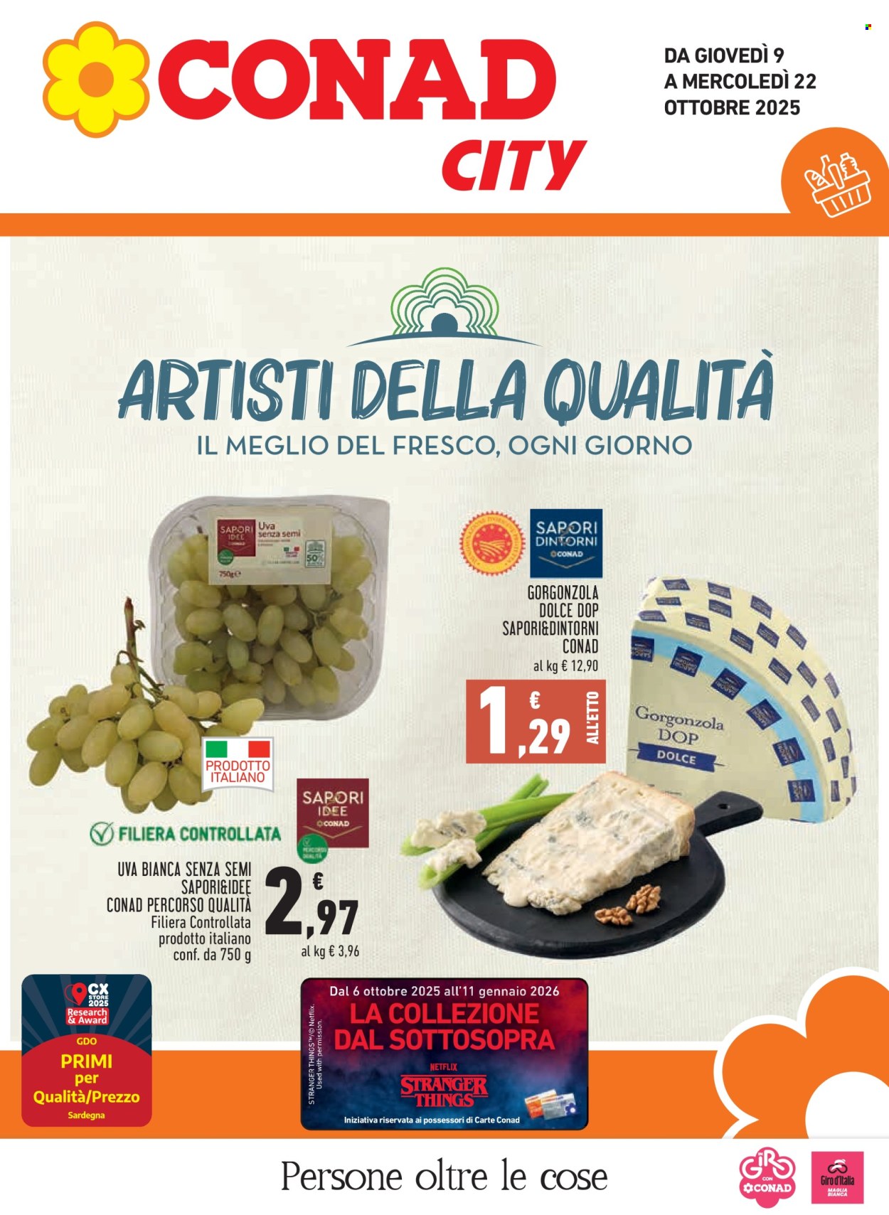 Volantino Conad - 9/10/2025 - 22/10/2025. Pagina 1