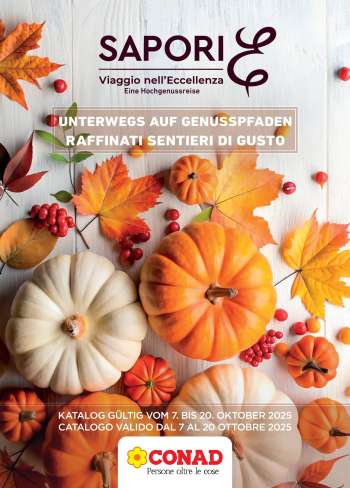 Volantino Conad - 7/10/2025 - 20/10/2025.