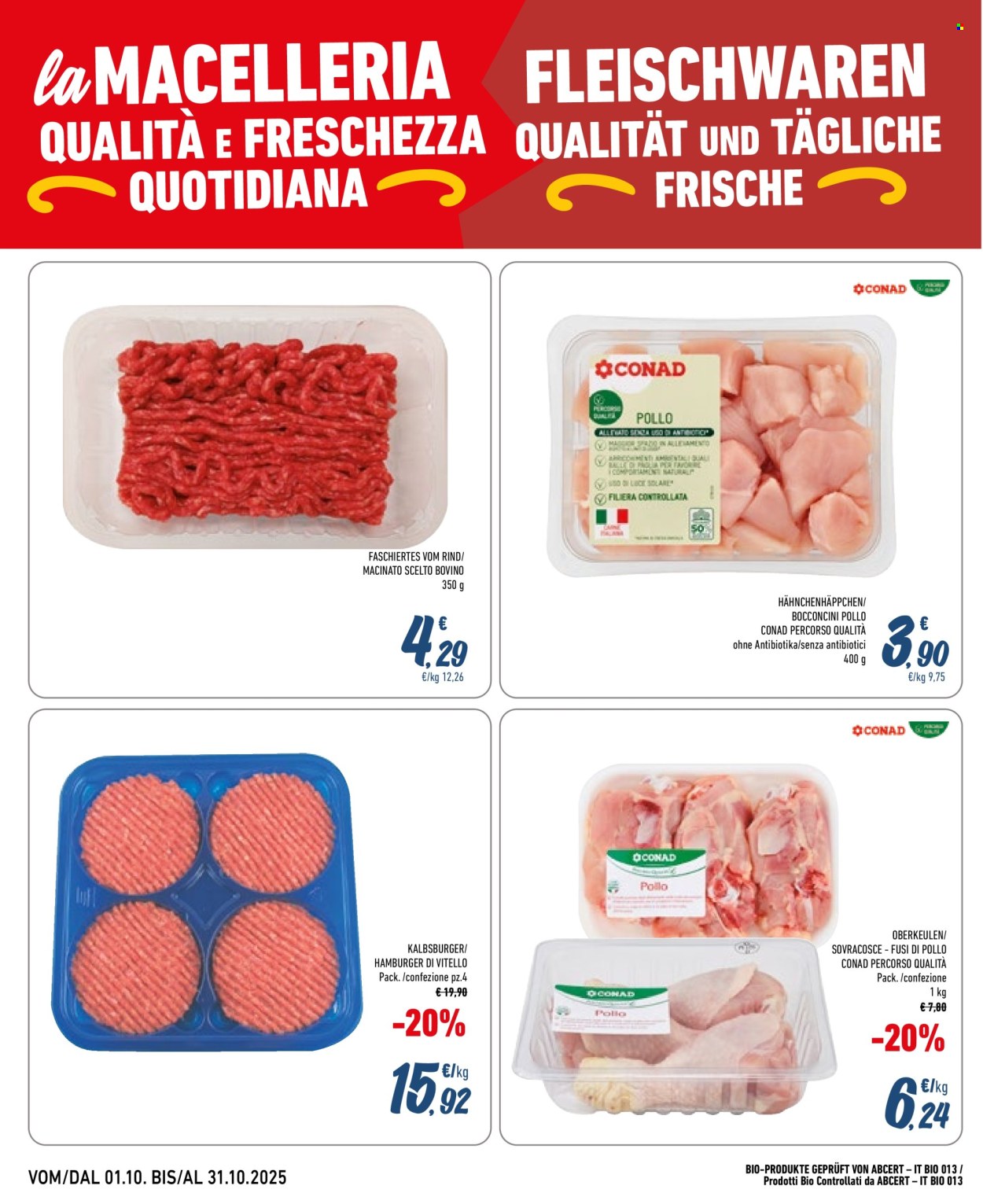 Volantino Spesa Facile Conad - 1/10/2025 - 31/10/2025. Pagina 4