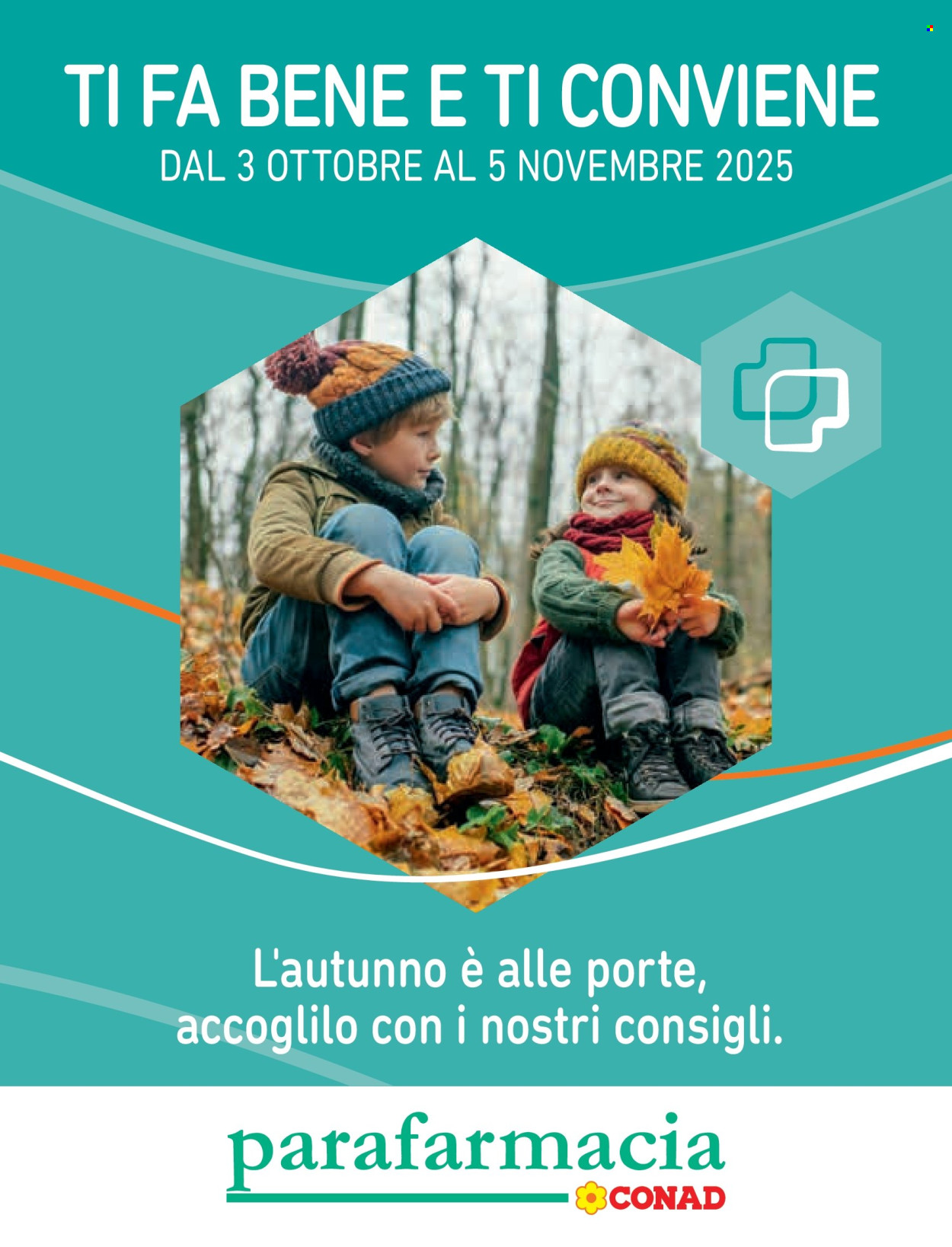 Volantino Conad - 3/10/2025 - 5/11/2025. Pagina 1