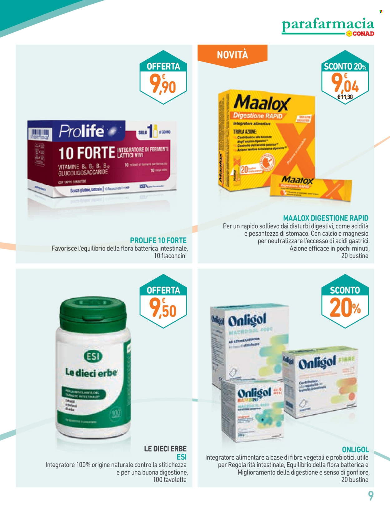 Volantino Conad - 3/10/2025 - 5/11/2025. Pagina 9
