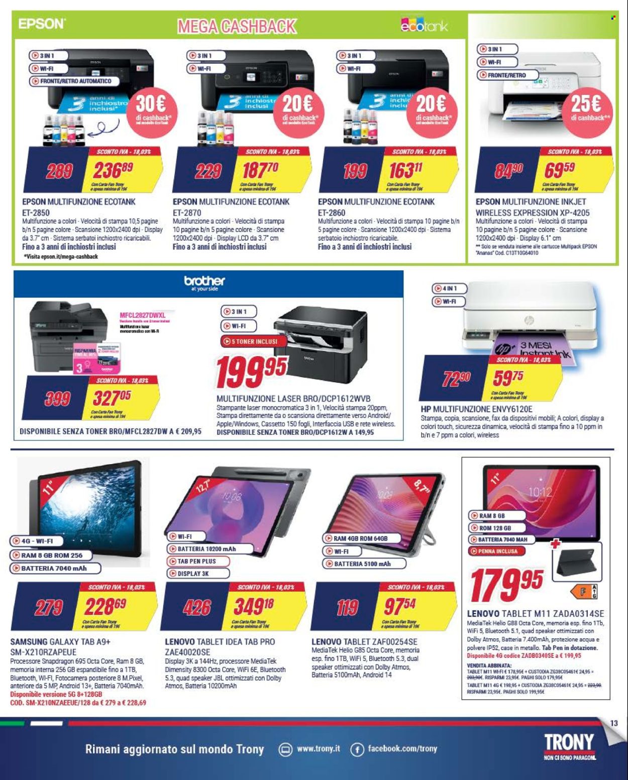 Volantino Trony - 2/10/2025 - 16/10/2025. Pagina 13