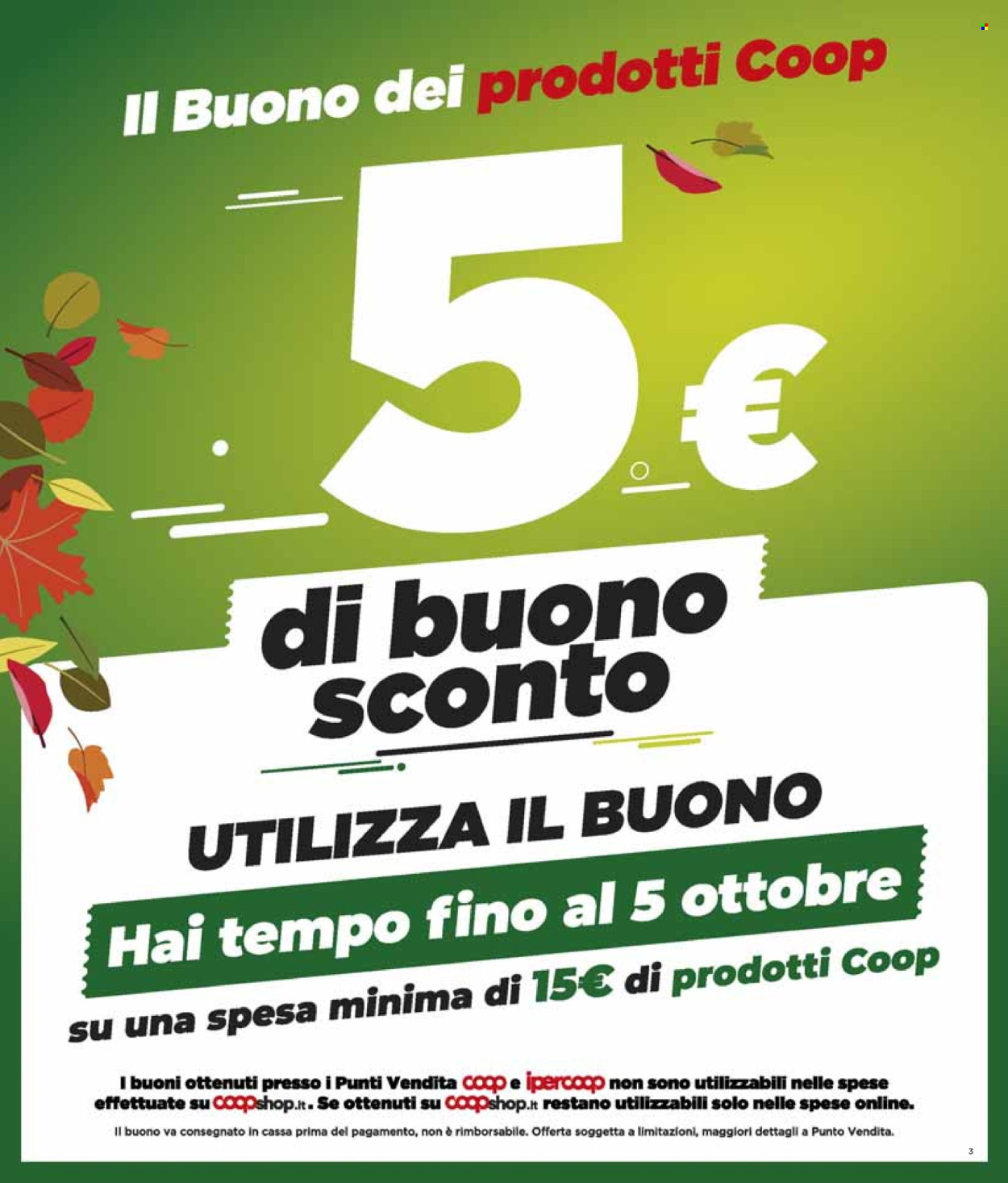 Volantino Coop - 2/10/2025 - 15/10/2025. Pagina 3