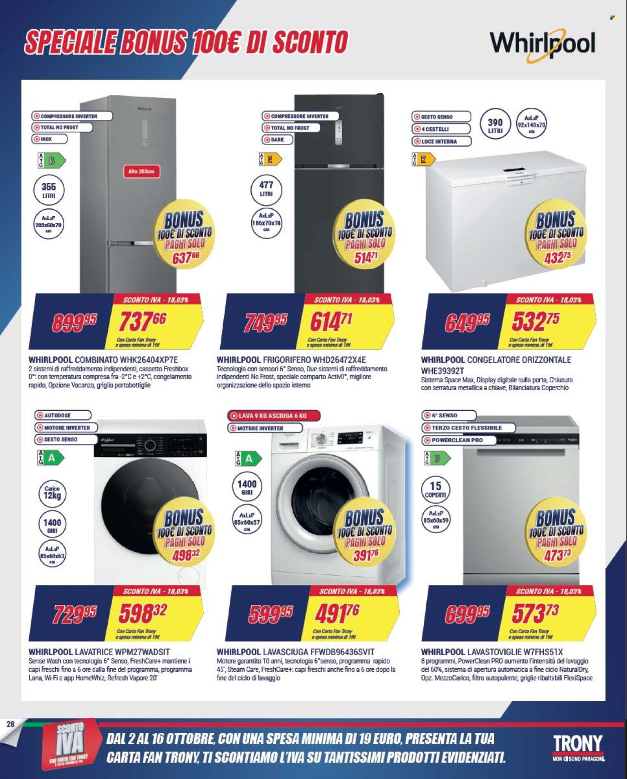 Volantino Trony - 2/10/2025 - 16/10/2025. Pagina 28