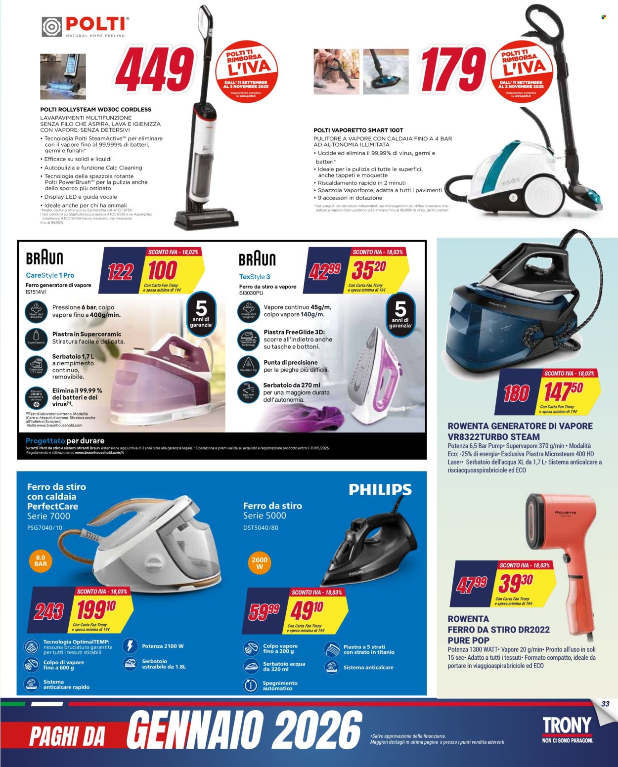 Volantino Trony - 2/10/2025 - 16/10/2025. Pagina 33