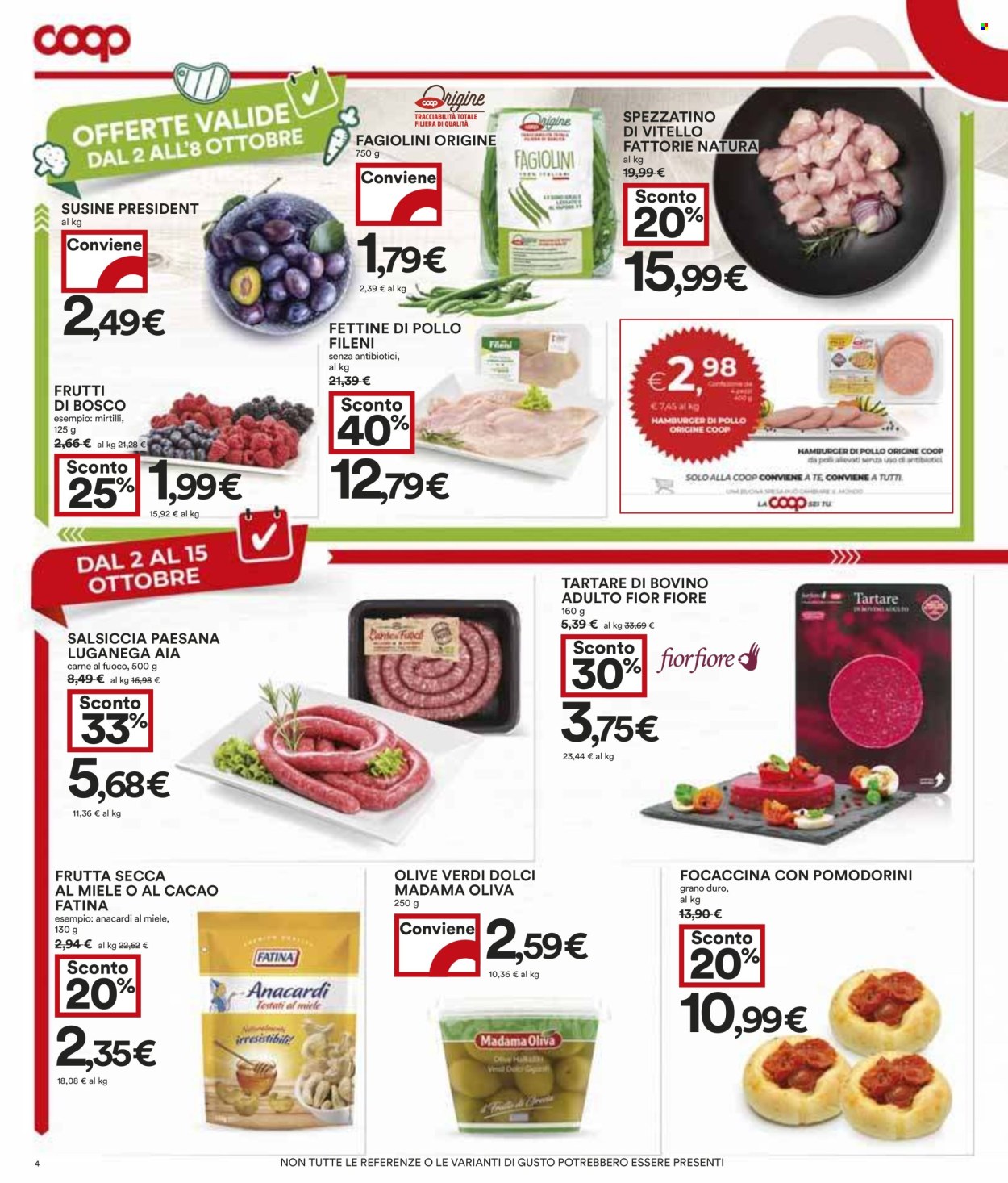 Volantino Coop - 2/10/2025 - 15/10/2025. Pagina 4