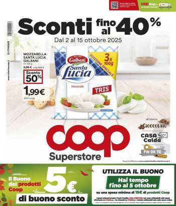 Volantino Coop - 2/10/2025 - 15/10/2025.