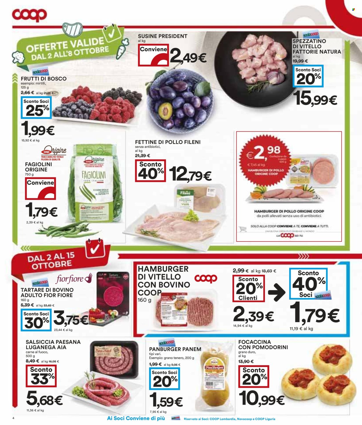 Volantino Coop - 2/10/2025 - 15/10/2025. Pagina 4