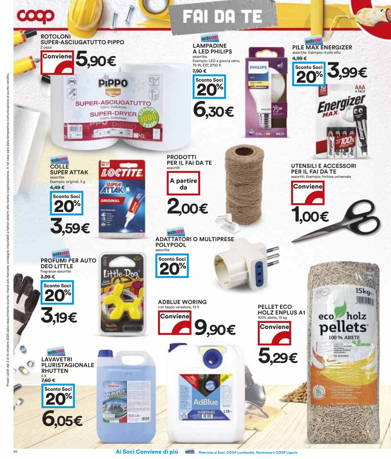 Volantino Coop - 2/10/2025 - 15/10/2025. Pagina 20
