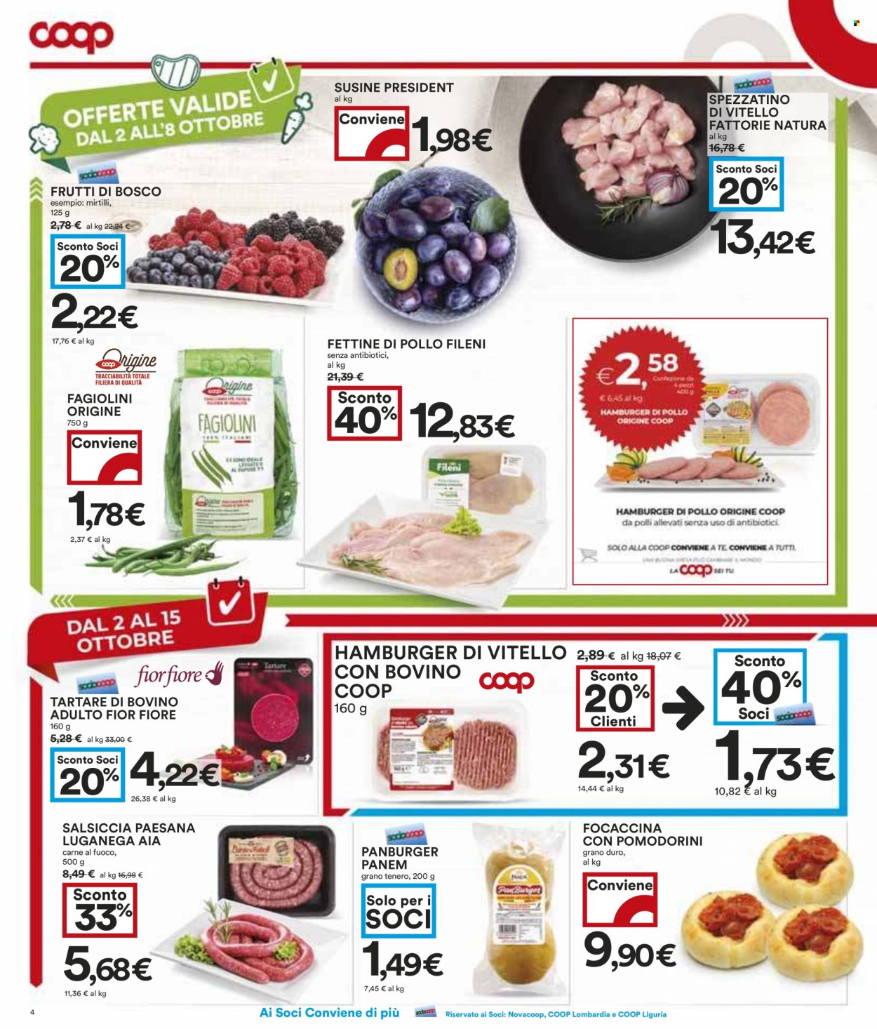 Volantino Coop - 2/10/2025 - 15/10/2025. Pagina 4