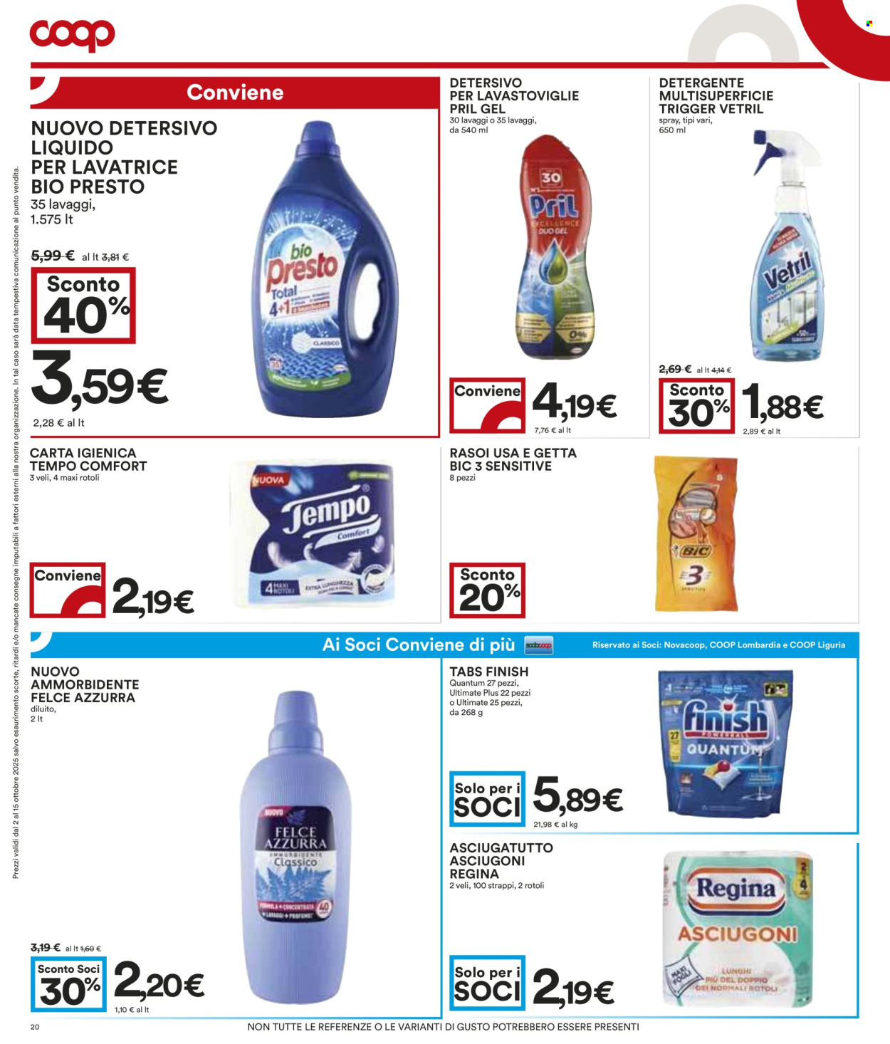 Volantino Coop - 2/10/2025 - 15/10/2025. Pagina 20