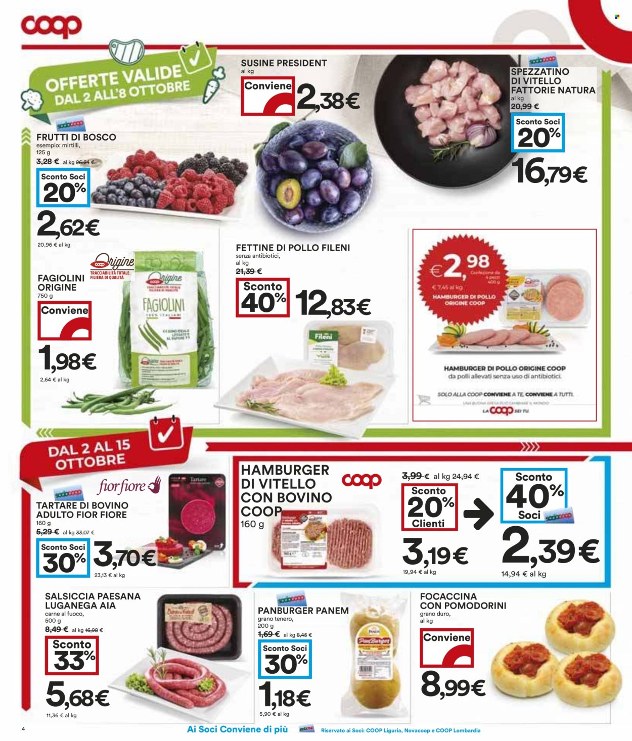 Volantino Coop - 2/10/2025 - 15/10/2025. Pagina 4