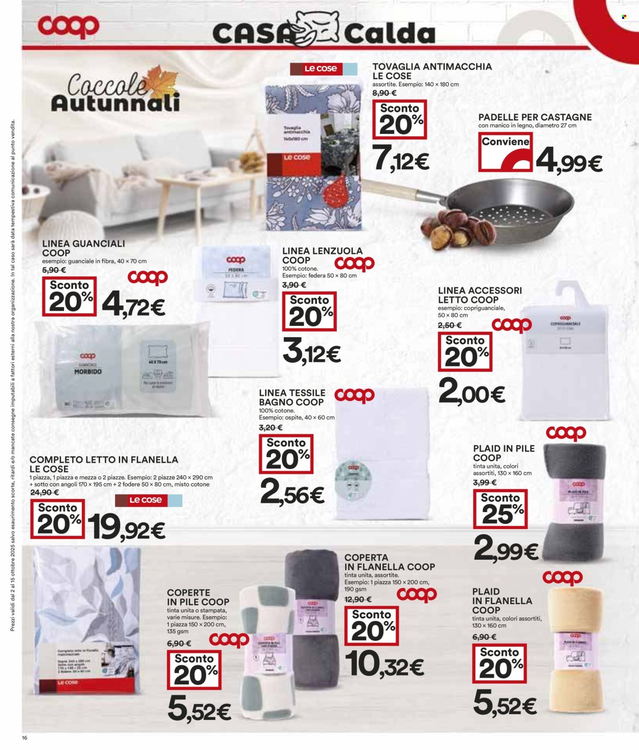 Volantino Coop - 2/10/2025 - 15/10/2025. Pagina 16