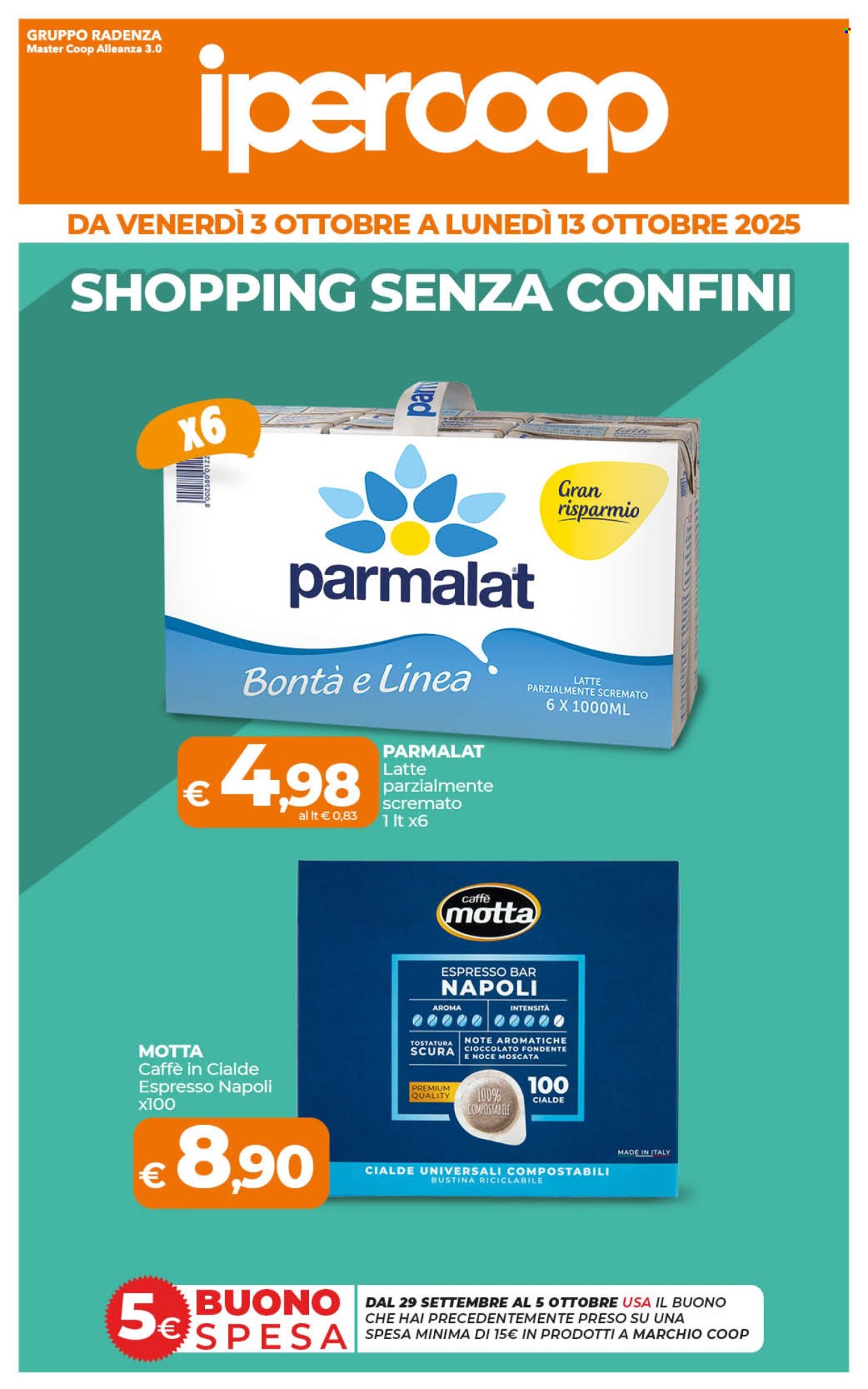 Volantino Coop - 3/10/2025 - 13/10/2025. Pagina 1