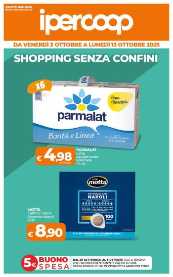 Volantino Coop - 3/10/2025 - 13/10/2025.