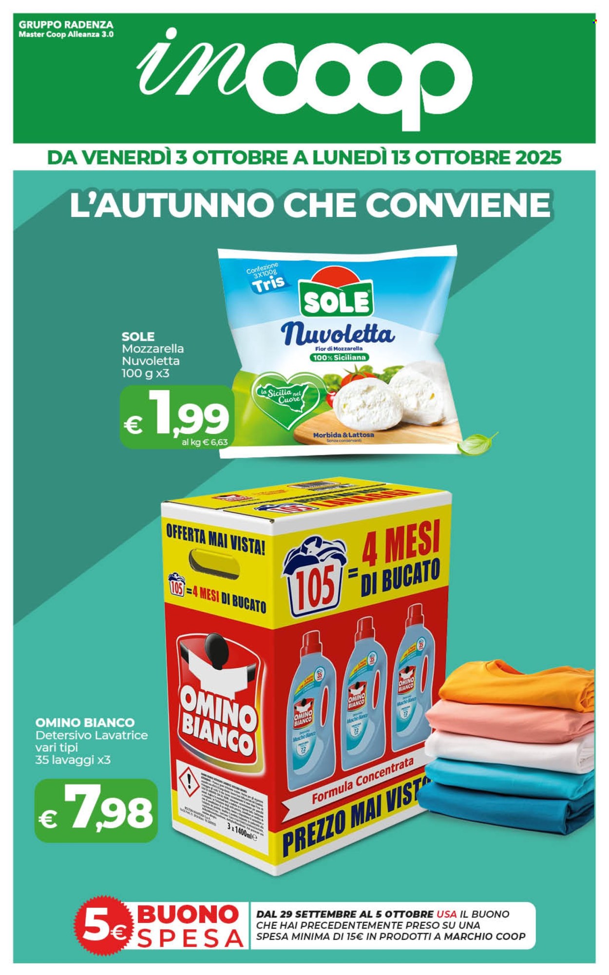 Volantino Coop - 3/10/2025 - 13/10/2025. Pagina 1