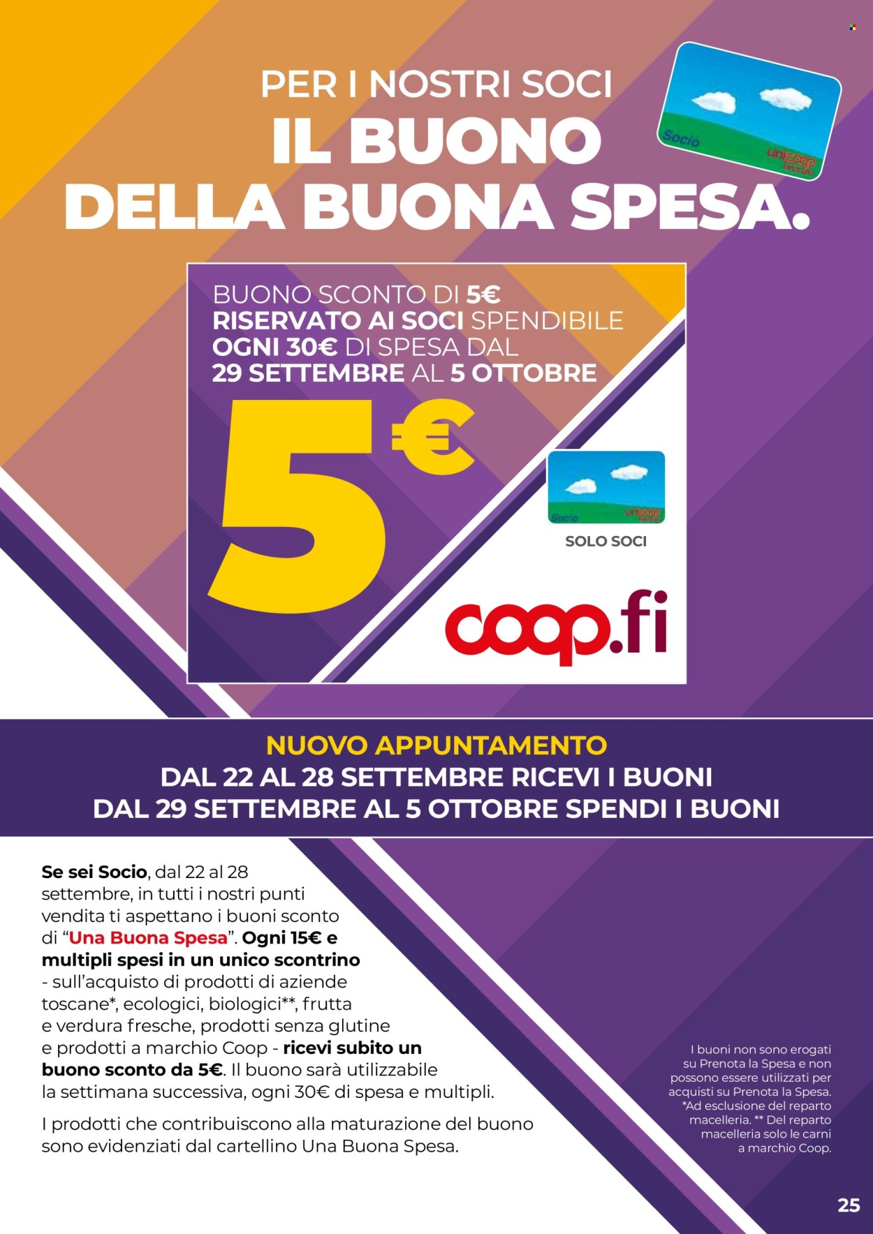 Volantino Coop - 2/10/2025 - 15/10/2025. Pagina 25