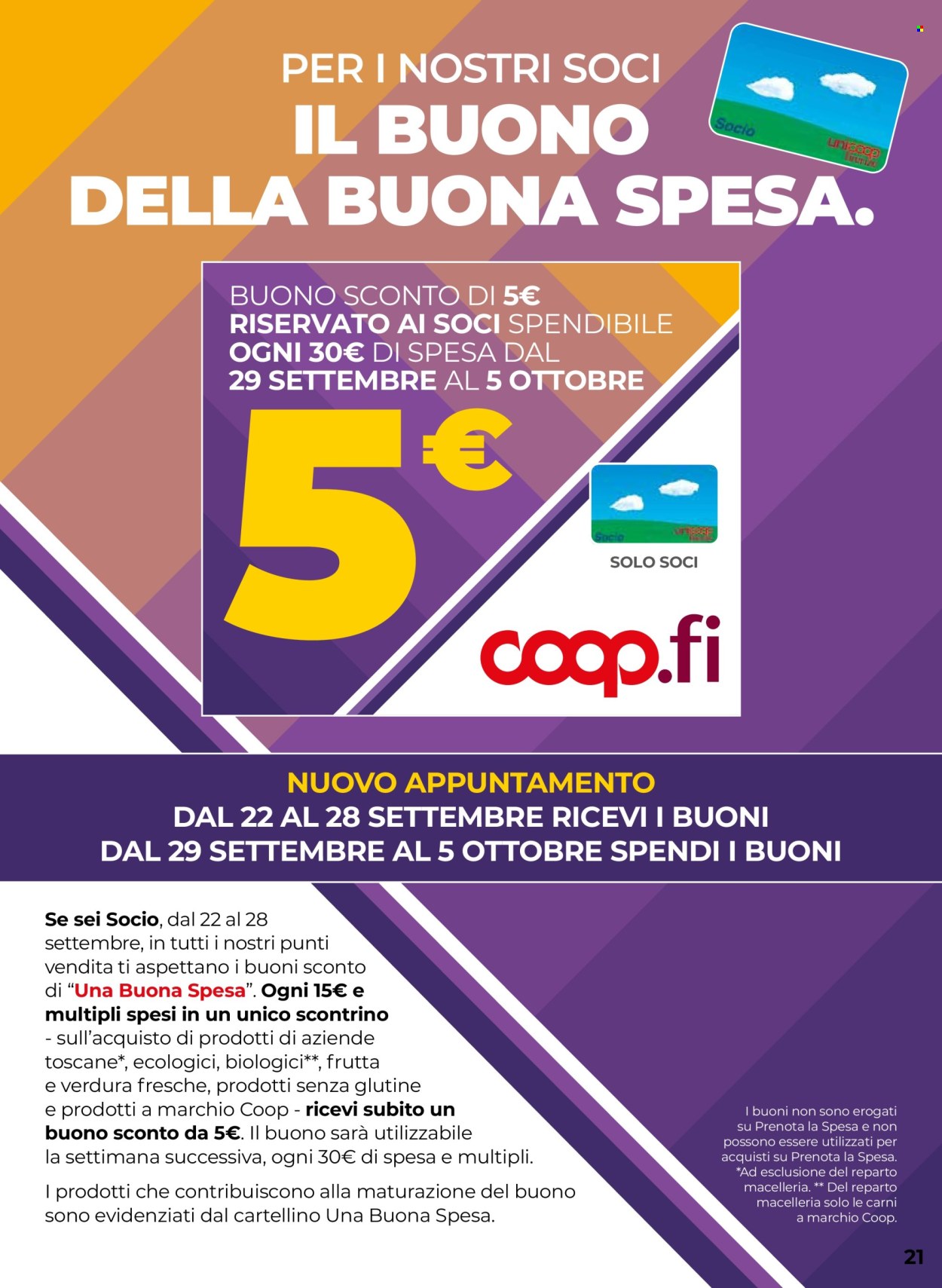 Volantino Coop - 2/10/2025 - 15/10/2025. Pagina 21