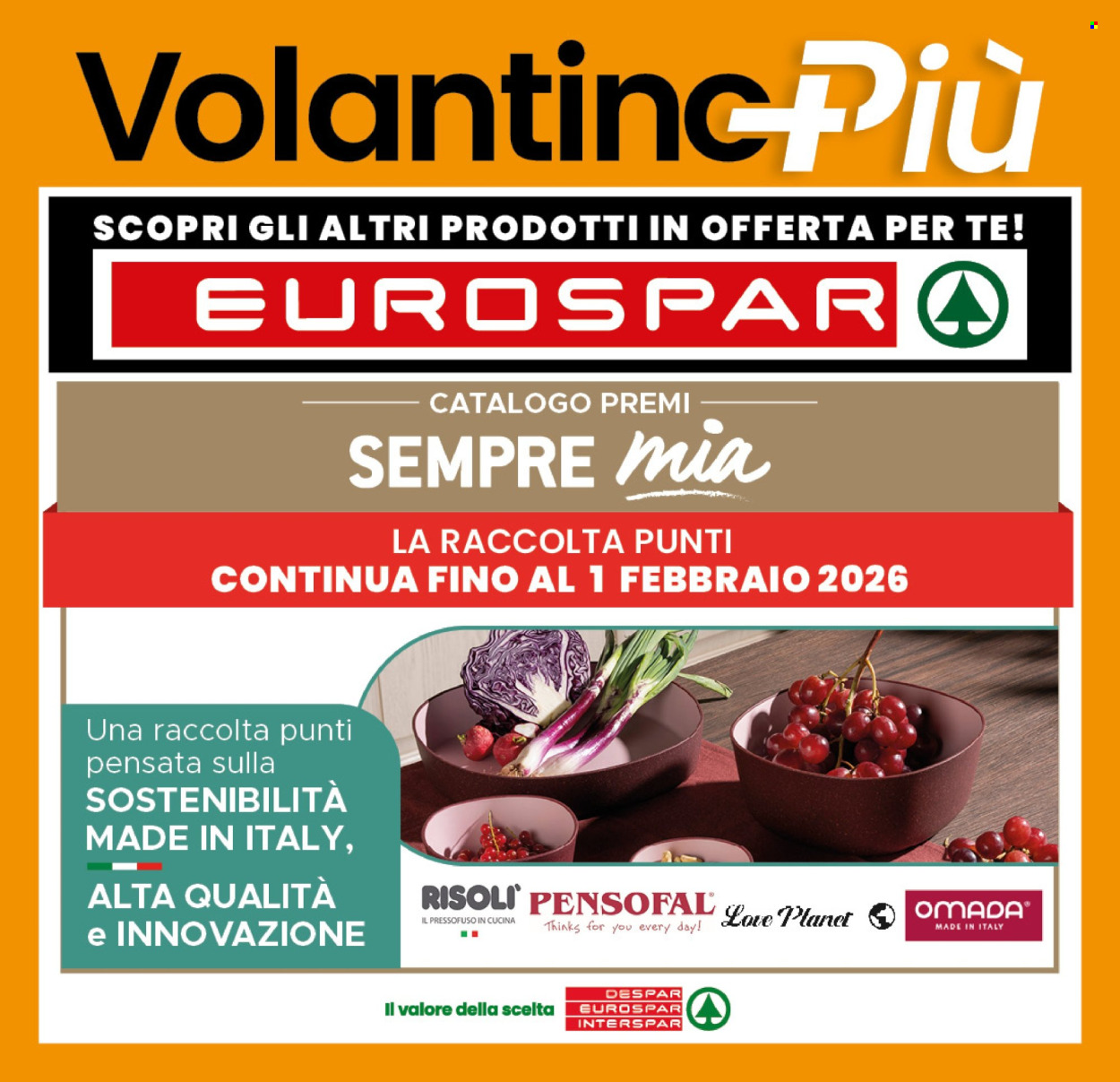 Volantino Eurospar - 2/10/2025 - 9/10/2025. Pagina 16