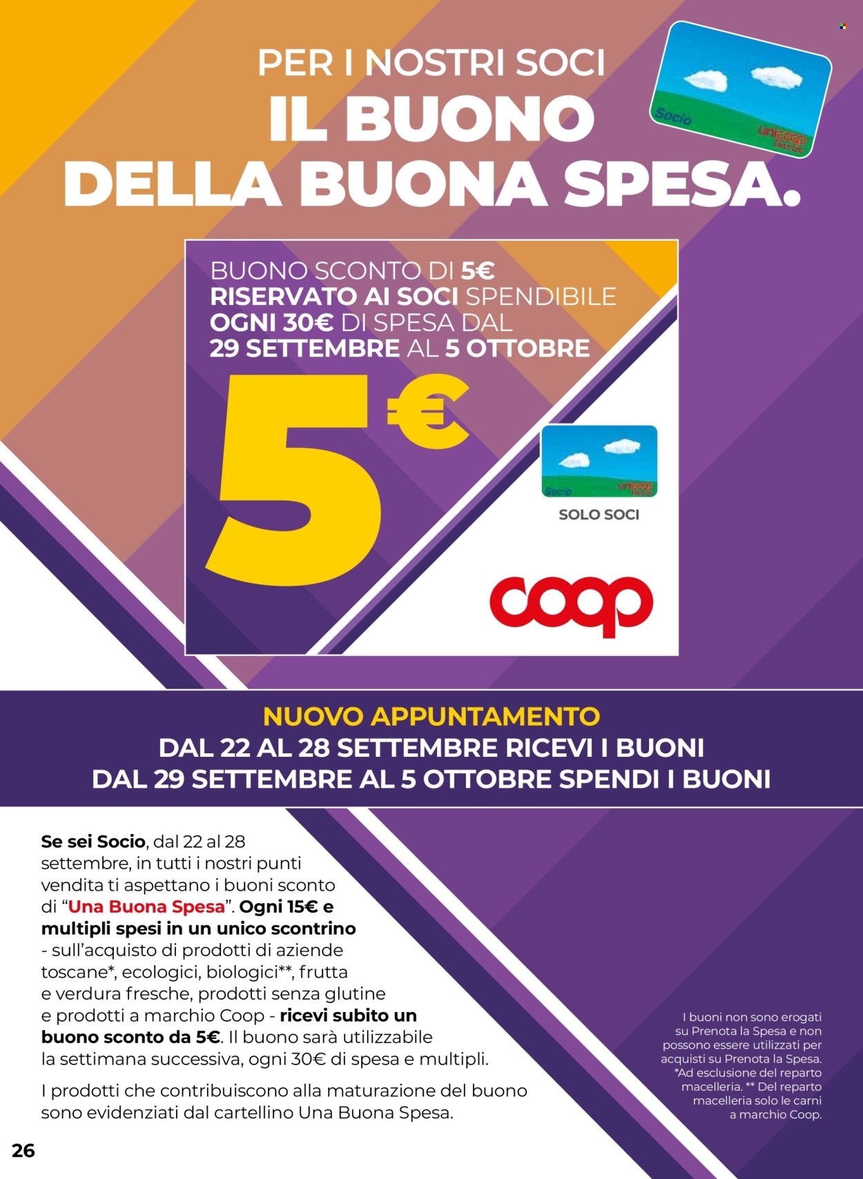 Volantino Coop - 2/10/2025 - 15/10/2025. Pagina 26