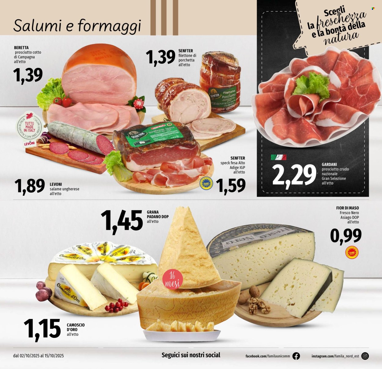 Volantino Famila - 2/10/2025 - 15/10/2025. Pagina 4