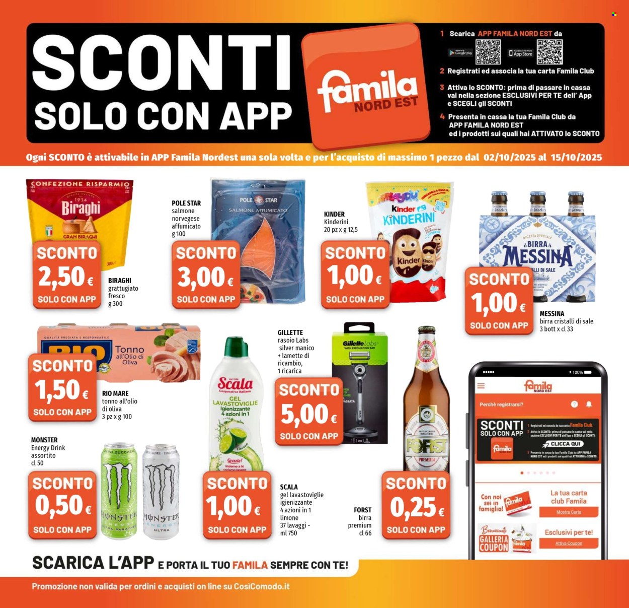 Volantino Famila - 2/10/2025 - 15/10/2025. Pagina 8