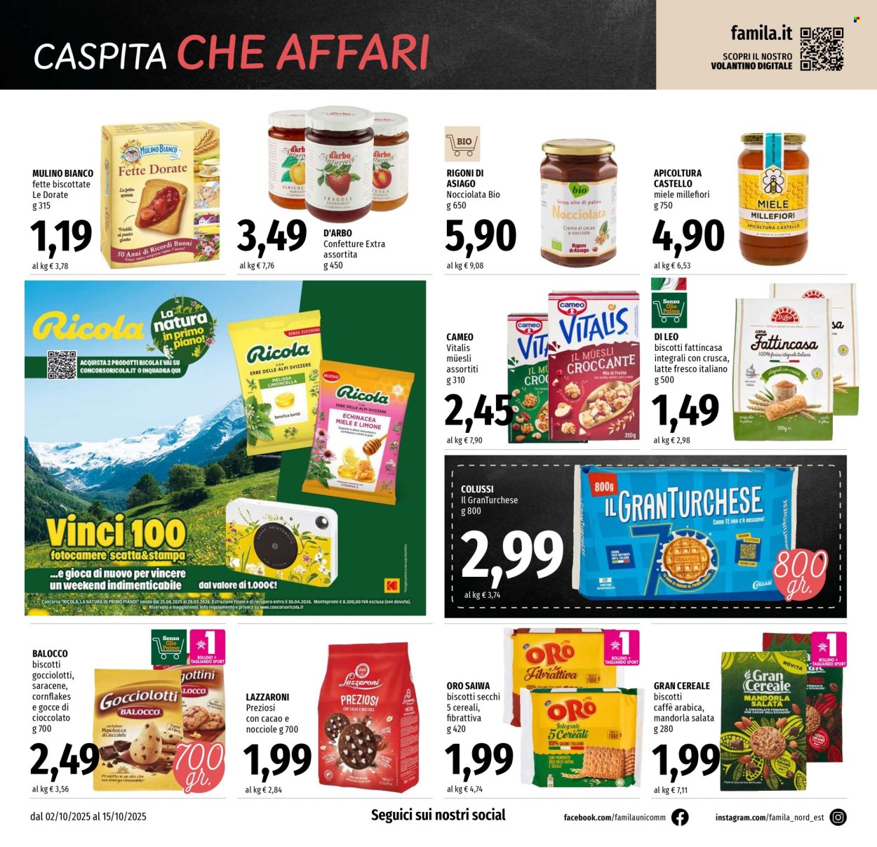 Volantino Famila - 2/10/2025 - 15/10/2025. Pagina 14