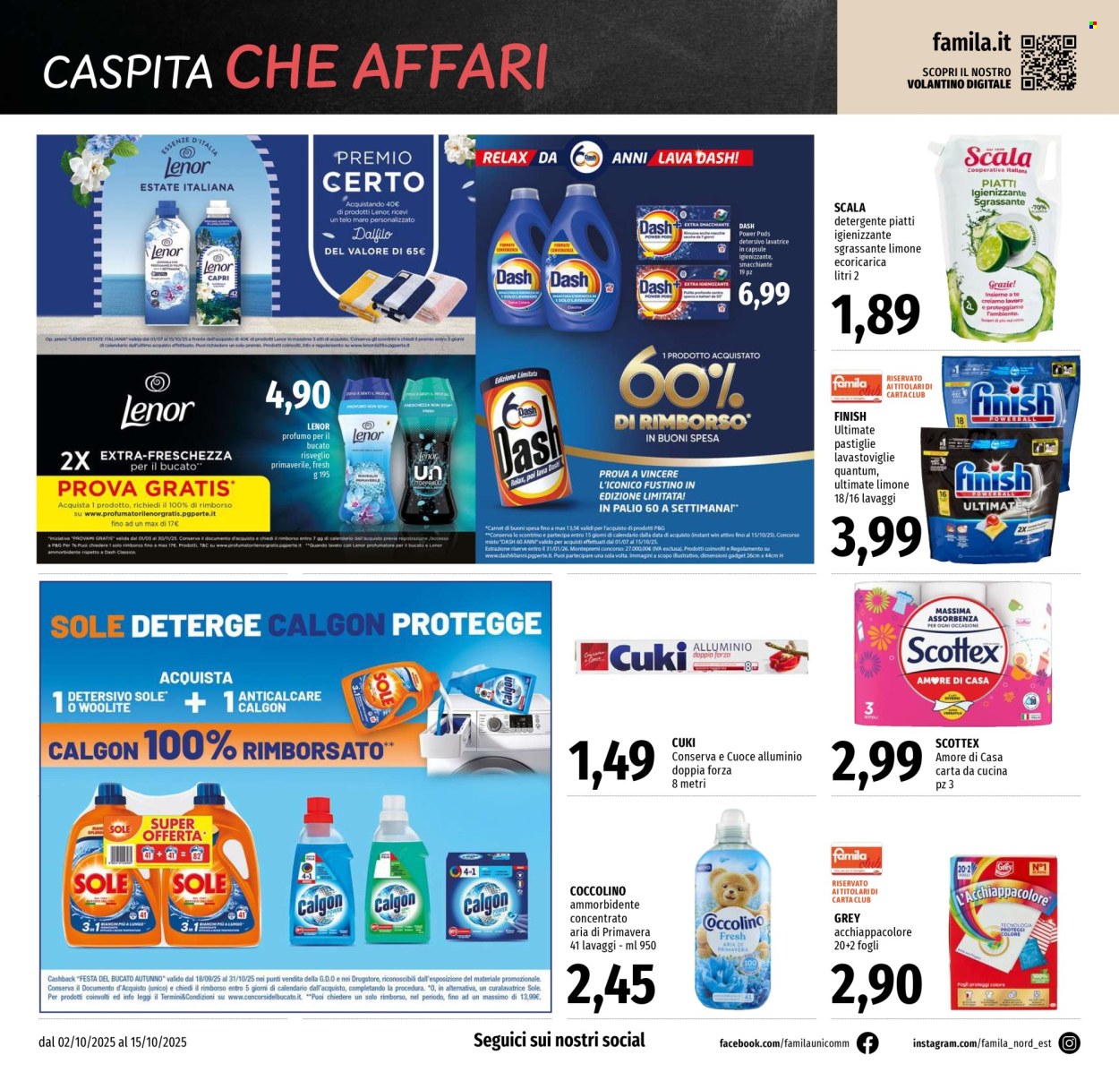 Volantino Famila - 2/10/2025 - 15/10/2025. Pagina 17