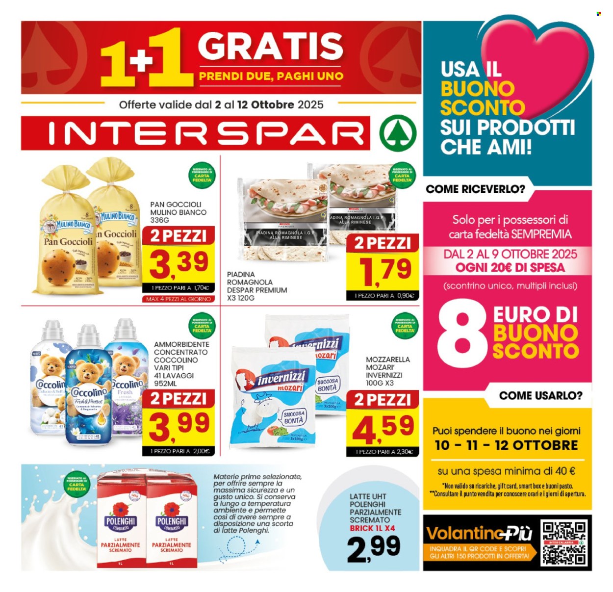 Volantino Interspar - 2/10/2025 - 12/10/2025. Pagina 1