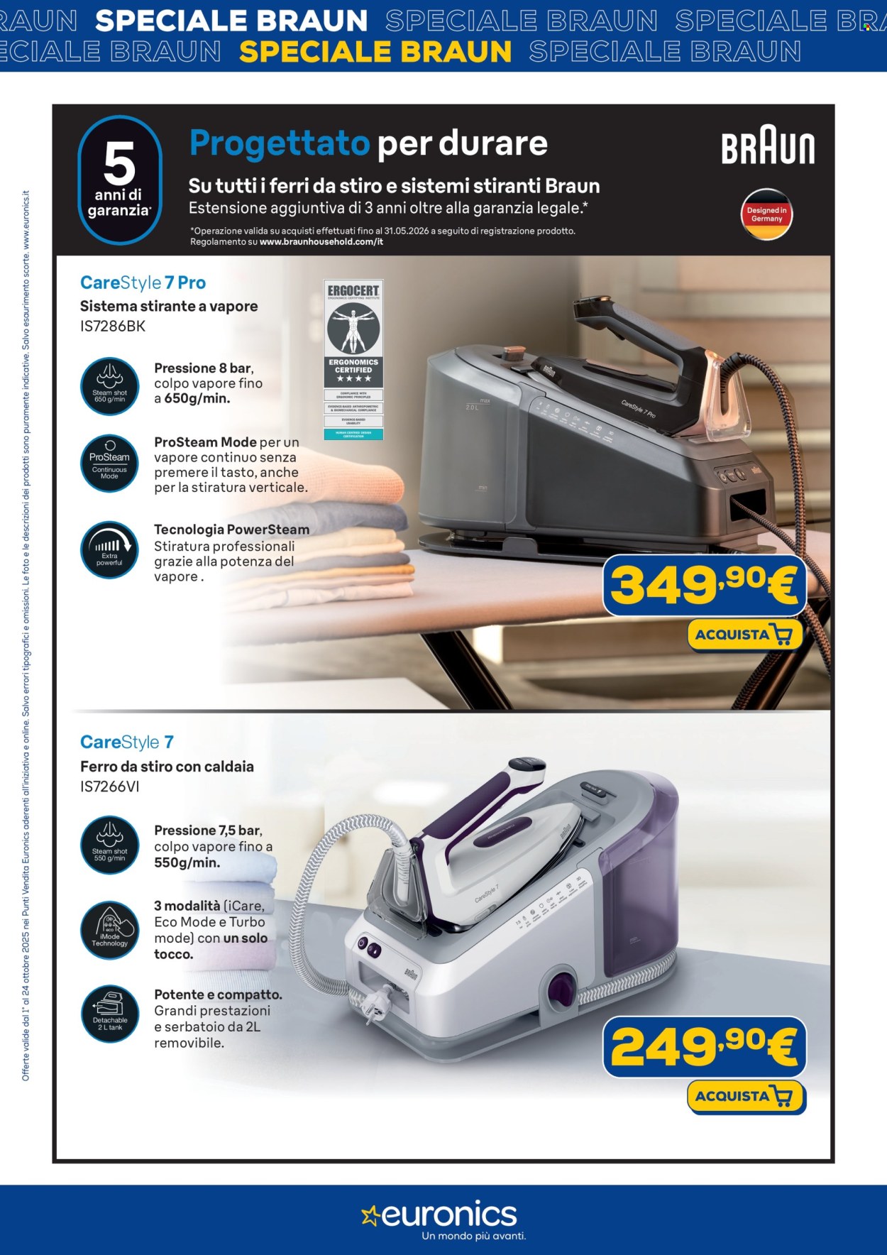 Volantino Euronics - 1/10/2025 - 24/10/2025. Pagina 3