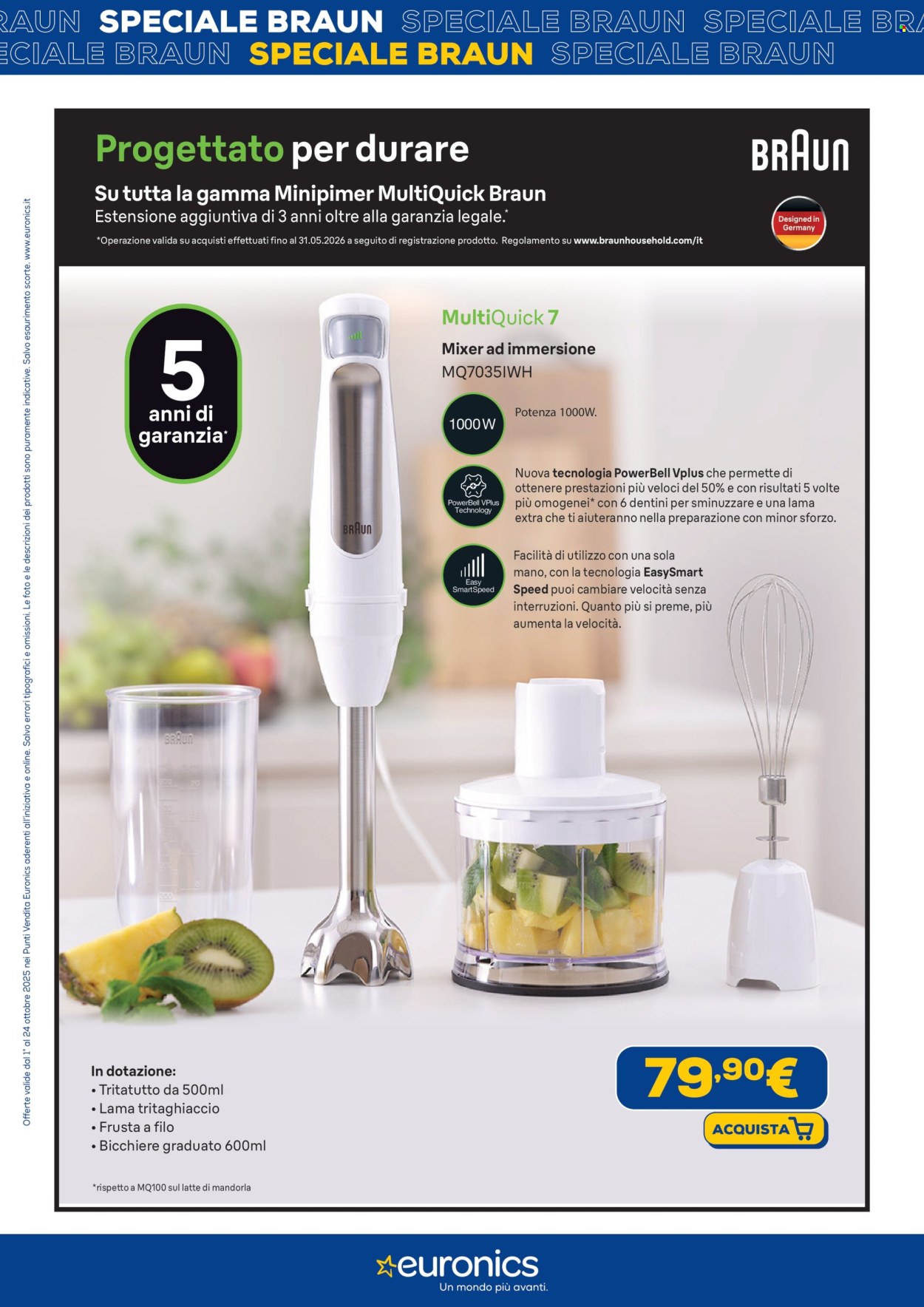 Volantino Euronics - 1/10/2025 - 24/10/2025. Pagina 4